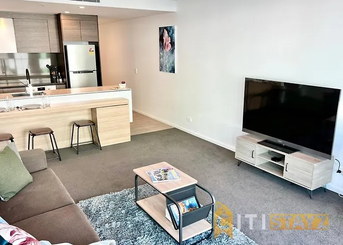 Light & Lovely In Canberra\'S Cbd - 1Br Apt W/Carsp